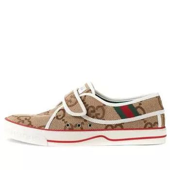 Кроссовки GUCCI Tennis 1977 Shoes 'Beige White', бежевый