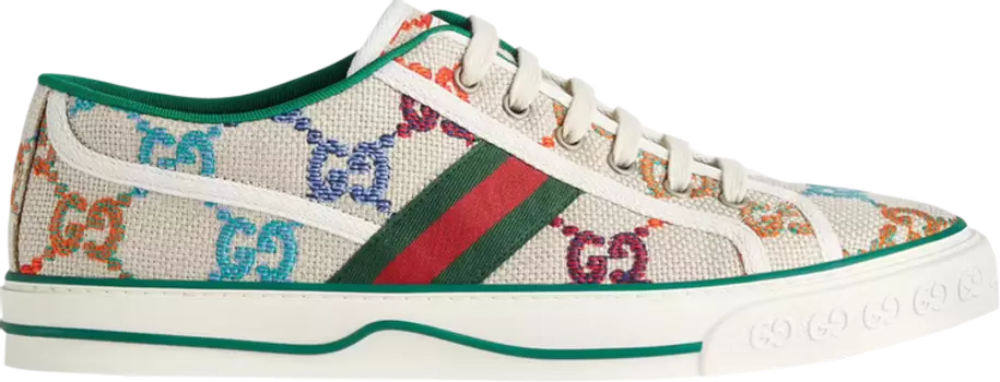 Кроссовки Gucci Tennis 1977 White Multi, белый