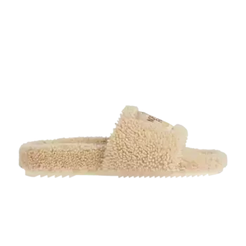 Кроссовки Gucci The North Face x Gucci Wmns Merino Wool Slide Butterscotch, кремовый