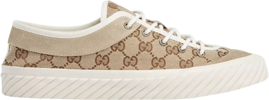 Кроссовки Gucci Tortuga Sneaker 'GG Monogram - Beige', коричневый