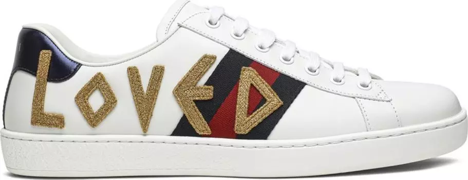 Кроссовки Gucci Wmns Ace Crystal, белый