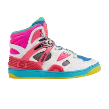 Кроссовки Gucci Wmns Basket High, белый