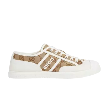 Кроссовки Gucci Wmns GG Canvas Trainer, кремовый