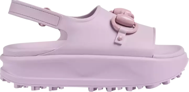 Кроссовки Gucci Wmns Horsebit Flatform Sandal 'Light Pink', розовый