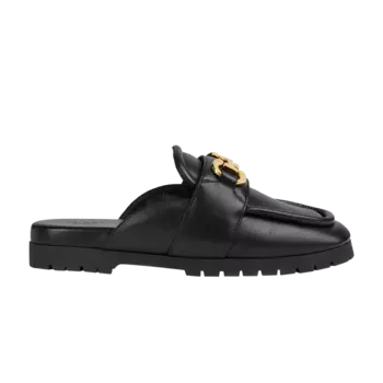Кроссовки Gucci Wmns Horsebit Mule, черный