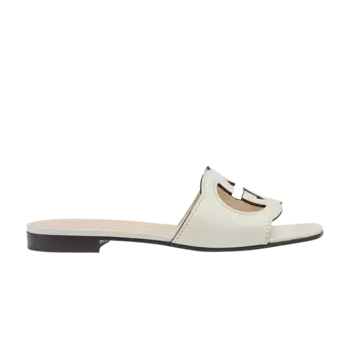 Кроссовки Gucci Wmns Interlocking G Cut-Out Slide Sandal, белый