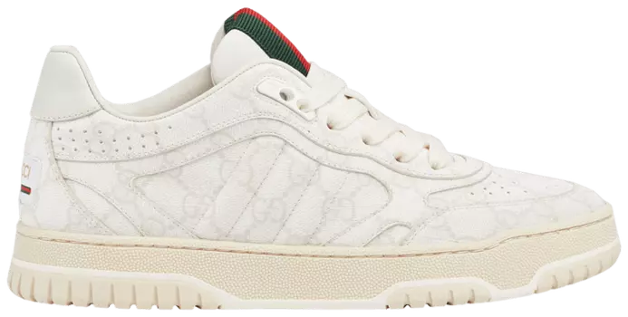 Кроссовки Gucci Wmns Re-Web Sneaker 'GG Canvas - Beige White', белый
