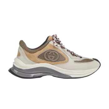 Кроссовки Gucci Wmns Run Sneaker, цвет Beige Tan Suede
