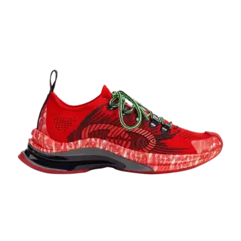 Кроссовки Gucci Wmns Run Sneaker Red, красный