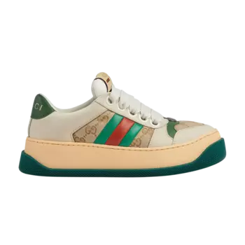 Кроссовки Gucci Wmns Screener, кремовый