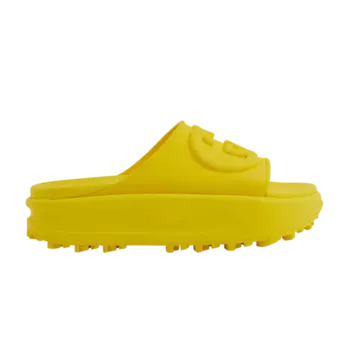 Кроссовки Gucci Wmns Slide Sandal, желтый