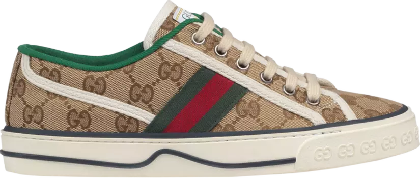 Кроссовки Gucci Wmns Tennis 1977 Beige Ebony, бежевый