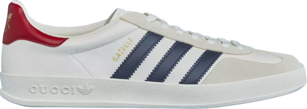 Кроссовки Gucci x Gazelle White, белый