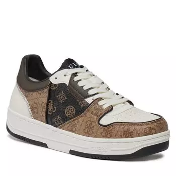Кроссовки Guess AnconaLow FMPANC, бежевый/коричневый