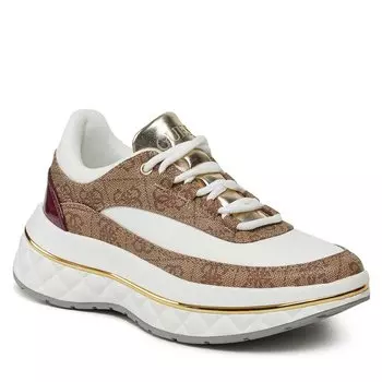 Кроссовки Guess Kyra, бежевый/белый