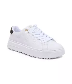 Кроссовки Guess с узором, белый
