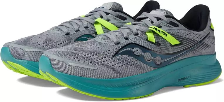 Кроссовки Guide 16 Saucony, цвет Fossil/Moss