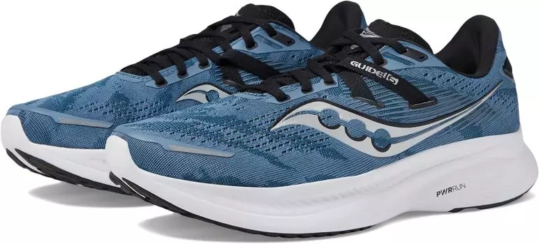 Кроссовки Guide 16 Saucony, цвет Murk/Black