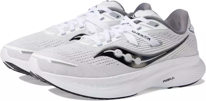 Кроссовки Guide 16 Saucony, цвет White/Black