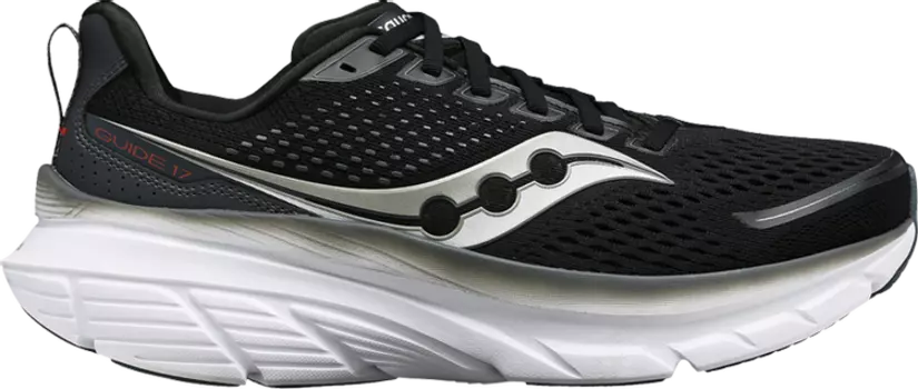 Кроссовки Guide 17 Wide 'Black White', черный