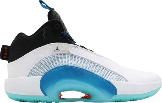 Кроссовки Guo Ailun x Air Jordan 35 GS Morpho, белый