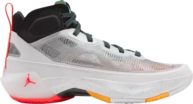 Кроссовки Guo Ailun x Air Jordan 37 PF GS 'Silver Island Green', белый