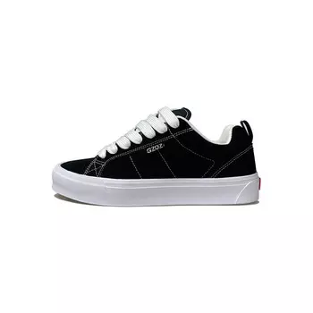 Кроссовки GZOZ Skateboarding Shoes Unisex Low-top Black/White, черный/белый
