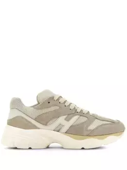 Кроссовки H665 со вставками Hogan, нейтральный
