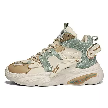 Кроссовки HACKBUTEER Chunky Sneakers Unisex High-top, бежевый