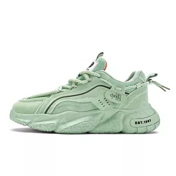 Кроссовки HACKBUTEER Chunky Sneakers Unisex Low-top, хаки
