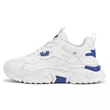 Кроссовки HACKBUTEER Chunky Sneakers Unisex Low-top, белый