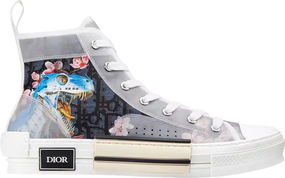 Кроссовки Hajime Sorayama x Dior B23 Retro-Futuristic, синий