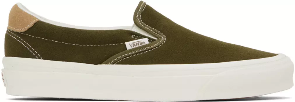 Кроссовки хаки OG Slip-On 59 LX Vans