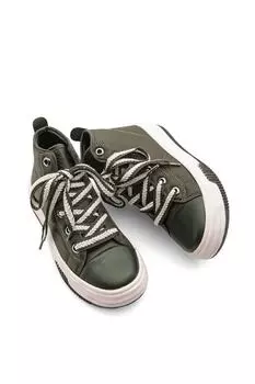 Кроссовки - Хаки - Плоские Marjin, хаки