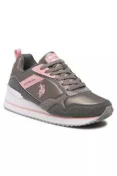 Кроссовки - Хаки - Плоские U.S. Polo Assn., хаки