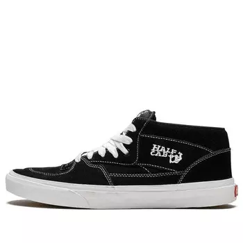 Кроссовки half cab 'black' Vans, черный