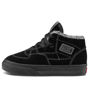 Кроссовки half cab 'sherpa - black' Vans, черный