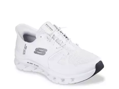 Кроссовки Hands Free Slip-Ins: Glide Step Sole Sneaker Skechers, белый