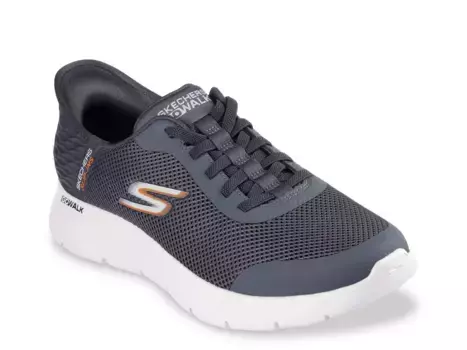 Кроссовки Hands Free Slip-Ins Go Walk Flex Hands Up Slip-On Sneaker Skechers, серый