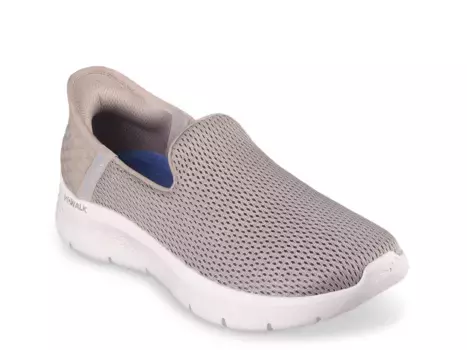 Кроссовки Hands Free Slip-Ins: Go Walk Flex Relish Slip-On Sneaker Skechers, серый