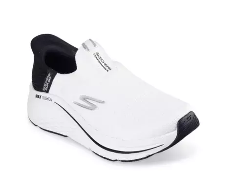 Кроссовки Hands Free Slip-Ins Max Cushioning Elite 2.0 Eternal Slip-On Sneaker Skechers, белый/черный