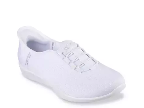 Кроссовки Hands Free Slip-Ins: Newbury Sneaker Skechers, белый