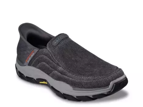 Кроссовки Hands Free Slip-ins Relaxed Fit Respected Holmgren Slip-On Sneaker Skechers, серый