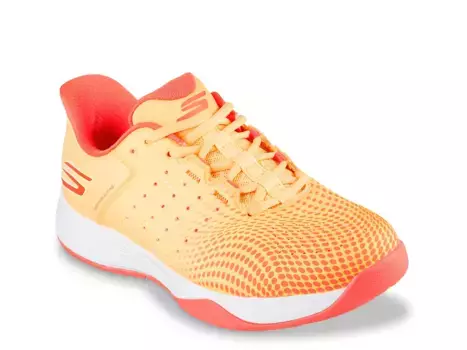 Кроссовки Hands Free Slip-ins Relaxed Fit Viper Court Reload Pickleball Sneaker Skechers, персиковый