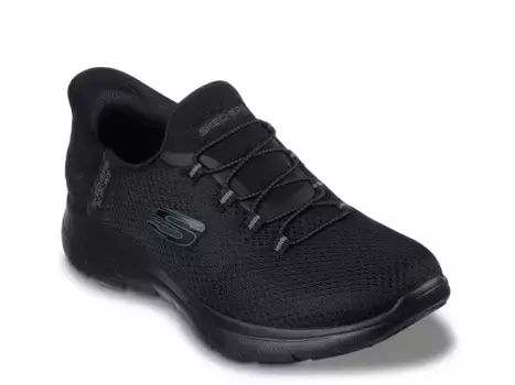 Кроссовки Hands Free Slip-ins Summits Diamond Dream Slip-On Sneaker Skechers, черный
