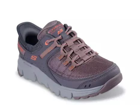 Кроссовки Hands Free Slip-Ins Summits Trail Shoe Skechers, цвет burgundy