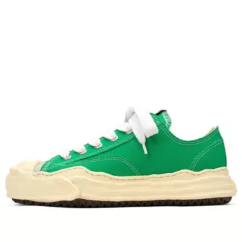 Кроссовки hank vl og sole canvas low-top sneaker Maison Mihara Yasuhiro, зеленый