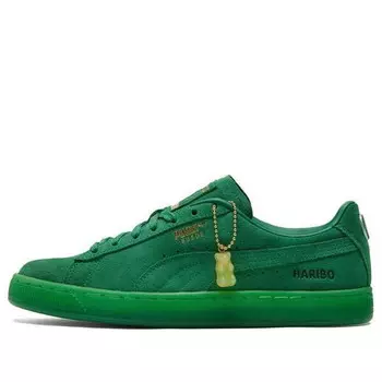 Кроссовки haribo x suede 'amazon green' Puma, зеленый