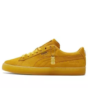 Кроссовки haribo x suede 'mimosa' Puma, желтый