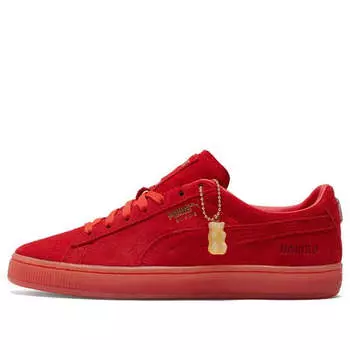 Кроссовки haribo x suede 'poppy red' Puma, красный